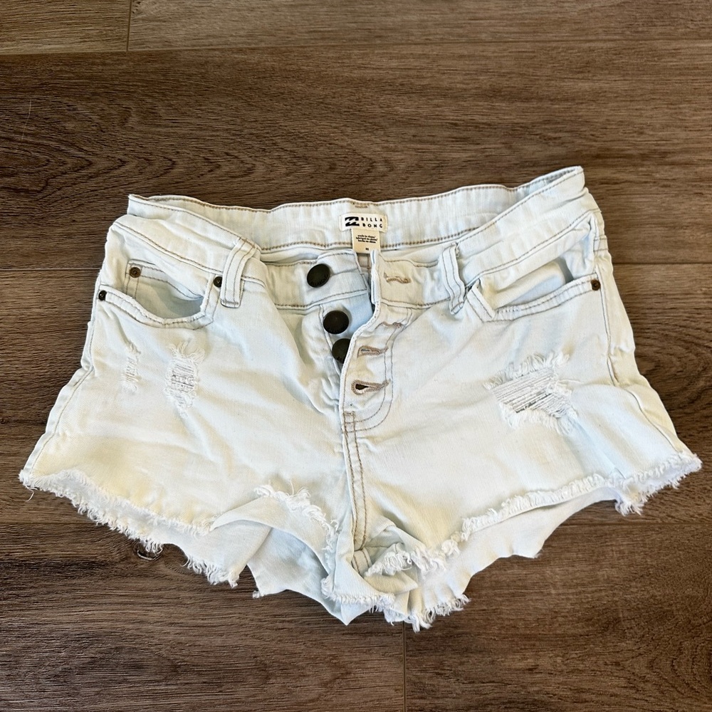 Jean shorts light wash